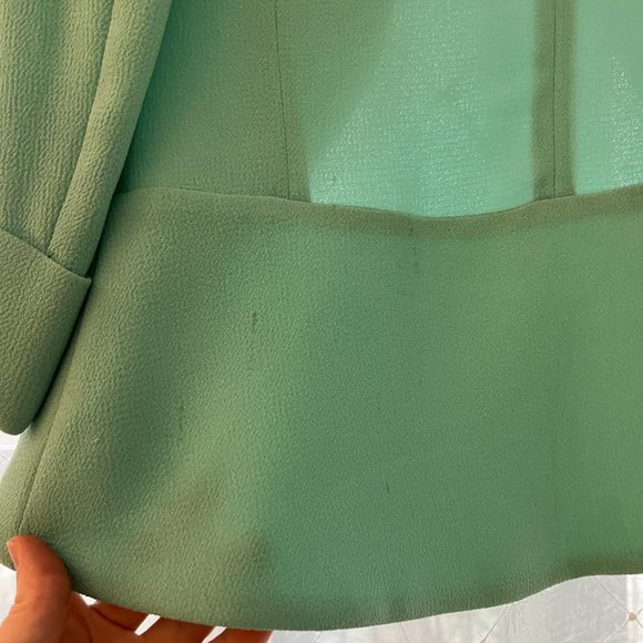 turquoise aritzia wilfred blazer jacket size 8 - Picture 14 of 15